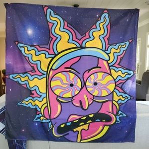 rick and morty collectors tapestry